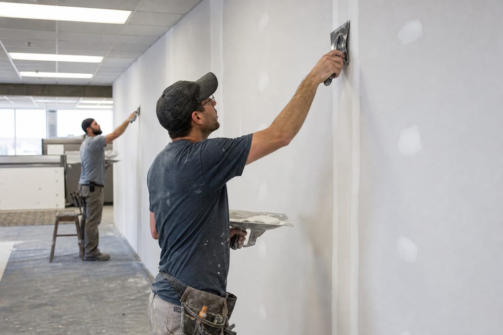 Commercial Drywall Repair photo